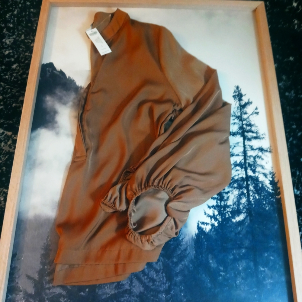 mocha silky top - Picture 4 of 4
